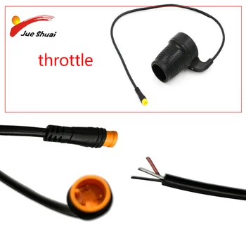 

Electric Bike Half Twist Throttle ebike Grip Throttle for 24V 36V 48V Speed Handlebar eBike Conversion Kit Electric Bicycle Part