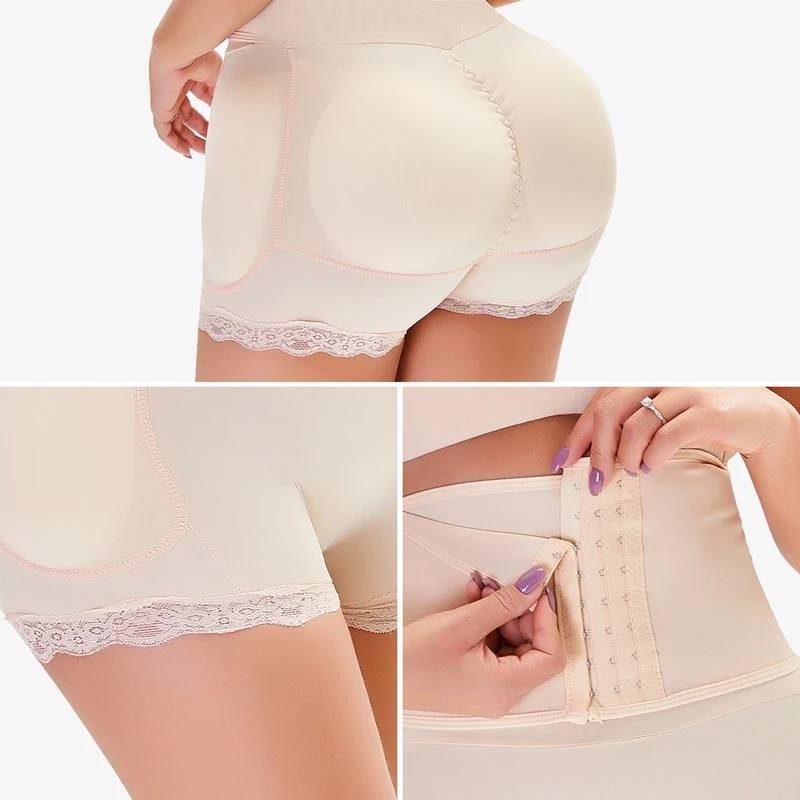 Sexy Butt Lifter Enhancer Padded Hip Shapewear Buttocks Zipper Body Shaper  Women Underwear Push Up Fake Ass Pad Shaping Panties - Shapers - AliExpress