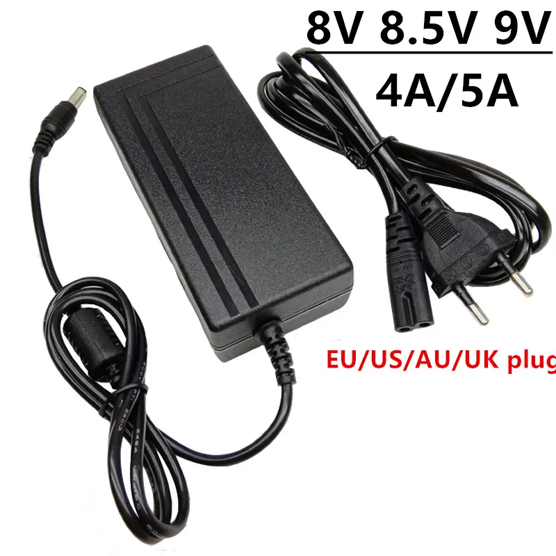 8V 8.5V 9V 4A 5A universal AC 100-240V DC 8 8.5 9 volt Power Adapter power supply switching ac/dc adaptor EU US UK AU plug | Обустройство