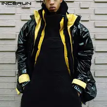 

INCERUN 2021 Spring Fashionable Men's Pantalones Jumpsuits Solid Color Bib Overalls Male Casual Loose Trousers Streetwear S-5XL