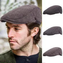 Мужская женская шляпа Baker, шапка для мальчика, Мужская зимняя шапка, пиковая Кепка newsboy, плоская шляпа сомбреро, Mujer#35
