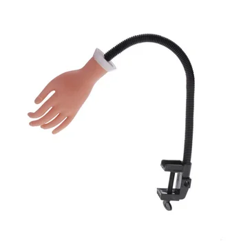

1Pc Hand Model Bendable Fixable Nail Care Manicure Training Nail Art Nail Beauty Model Hand Simulation