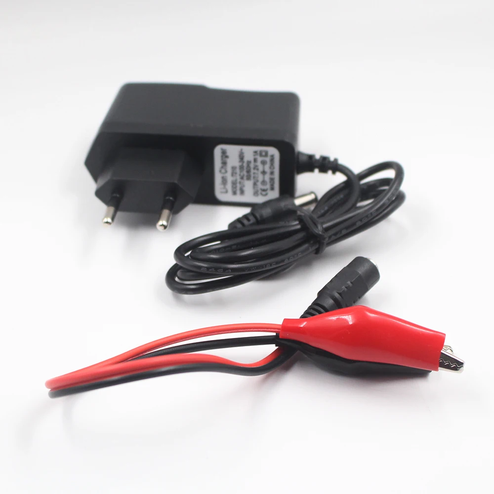 Lead Acid Battery Charger 7.2V 1A For Car Scooter Motorcycle 6V