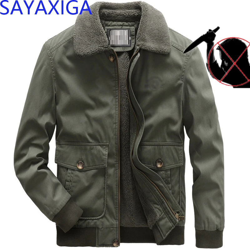 

2020 Anti-cut Knife Resistant Self-defense Bomber Jacket Tatico Stab proof long sleeve protective jacket Civil using Safety coat