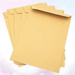 Enveloppes en papier Kraft de couleur unie, 229x162mm, pour le bureau, l'école, les affaires, le stockage de lettres, 50 pièces 