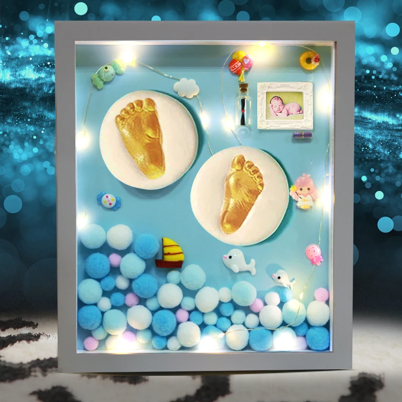 Ручная работа сделай сам материалы посылка детские руки и ноги inkpad подарки