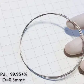 

Palladium metal Wire 99.99% Element Pd Pure Diameter 0.3mm