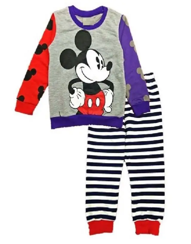 Kids pajamas Children sleepwear kids clothing Baby pajamas sets boys girls animal pyjamas pijamas cotton nightwear clothes - Цвет: Style 21