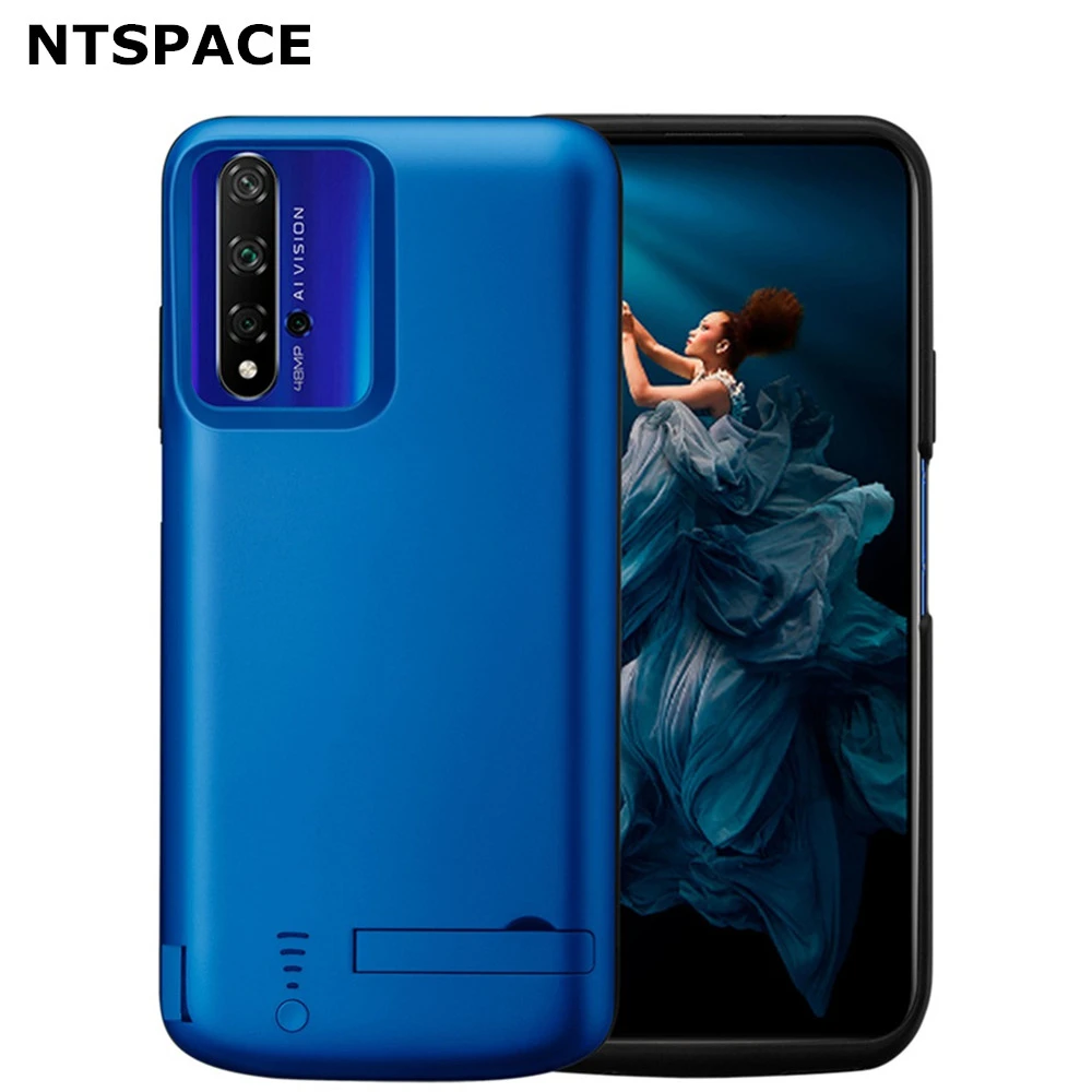 Чехол с аккумулятором 5000 мАч для Huawei Honor 20 Pro чехол расширенной батареей зарядным