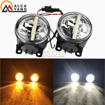 

Car LED Bulb H11 Fog Light + Angel Eye DRL Daytime Running Light For Citroen C3 C4 C5 C6 C-Crosser Xsara Picasso
