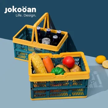 

Foldable Portable Storage Basket Sundries Underwear Toy Storage Box Cosmetic Book Organizer Stationery Container Laundry Basket