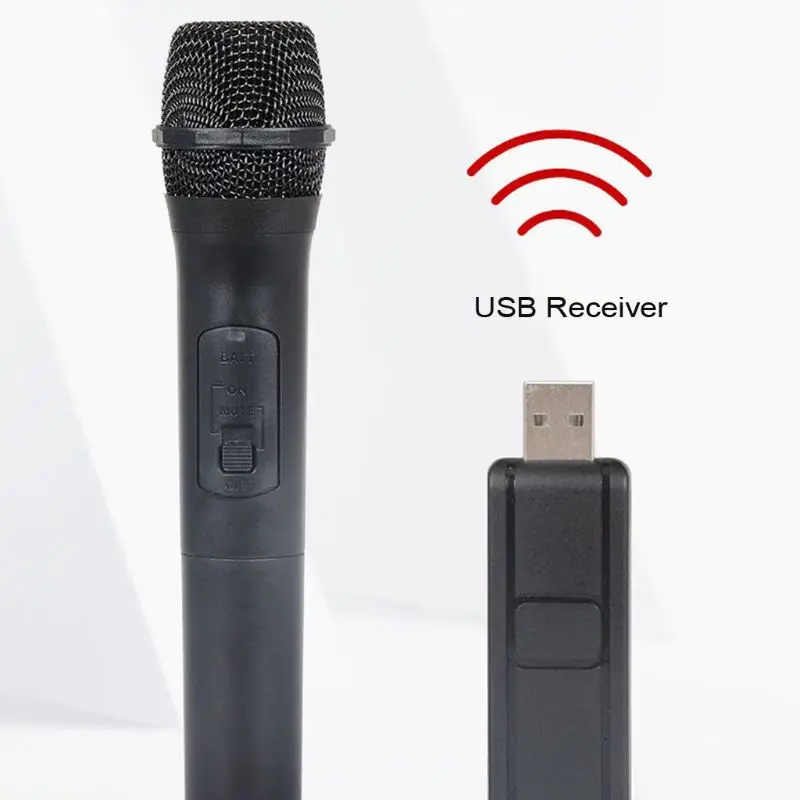 Беспроводной микрофон Мегафон ручной микрофон с usb-приемником для караоке и речи A5YA