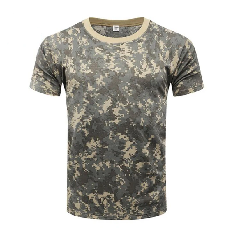 Searchinghero Quick Dry Camouflage T Shirt