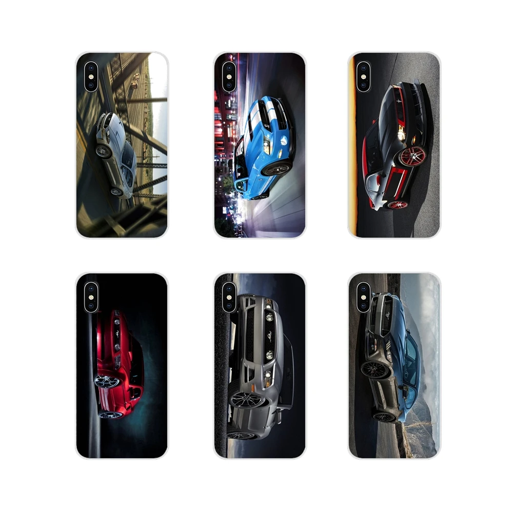 Автомобильный постер Ford GT Mustang Supre для Huawei G7 G8 P7 P8 P9 P10 P20 P30 Lite Mini Pro P Smart Plus 2017 2018 2019