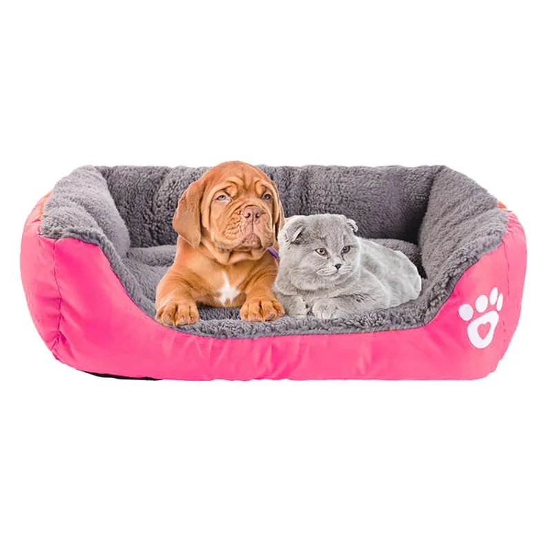 S-3XL кровать собаки для маленьких, средних и больших собак домашних животных собачья будка утепленная хлопковая лежак для питомца для собака породы чихуахуа лежанки для домашних животных