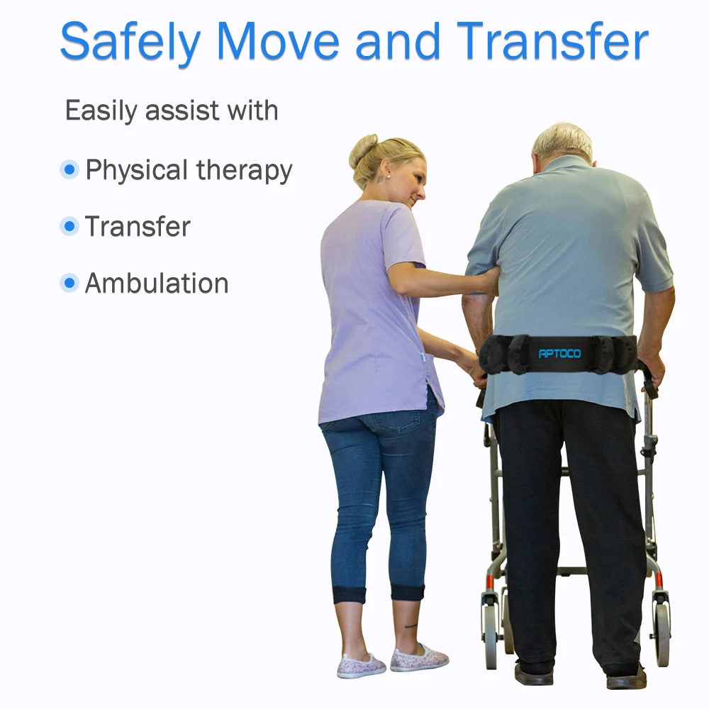 

Patient Elderly Transfer Moving Belt Wheelchair Bed Nursing Lift Belt with Handle Auxiliary Shift Reinforcement Belt Medical
