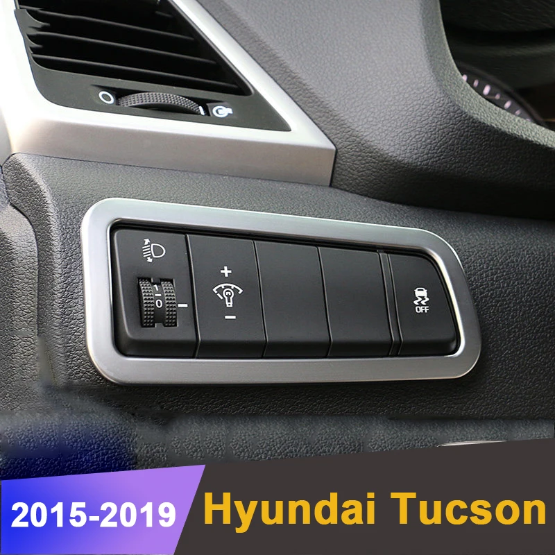 ABS хромированный переключатель для автомобильной фары панель внутренней отделки