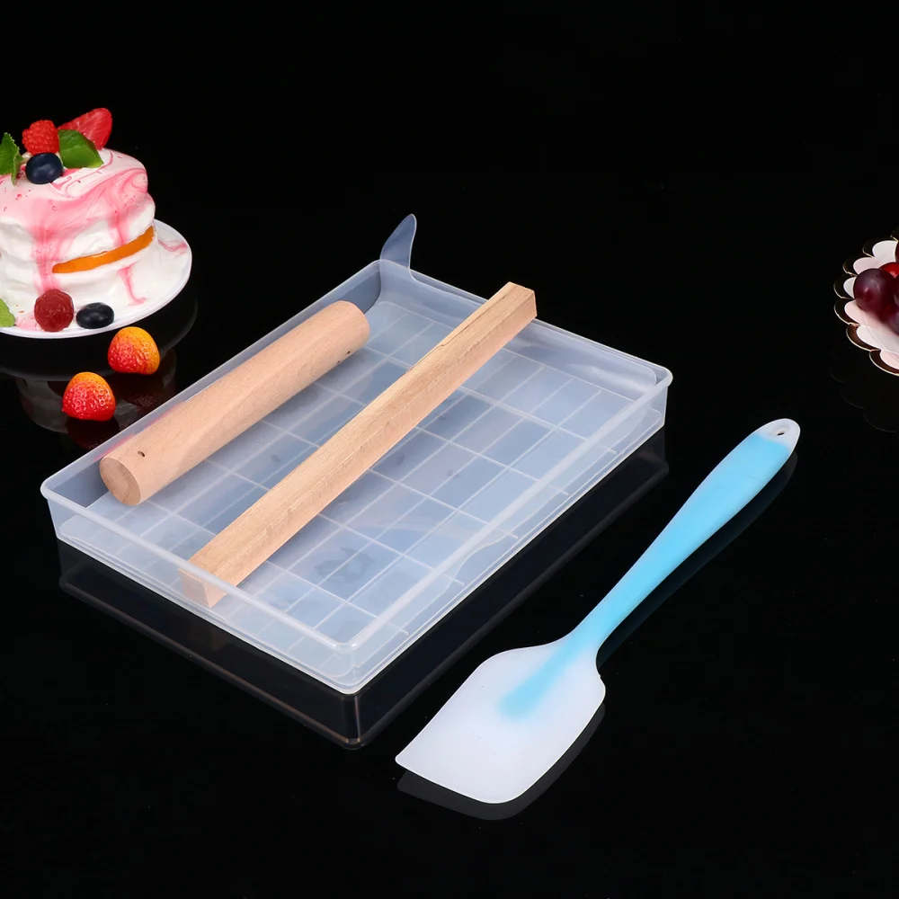 

5pcs DIY Simple Silicone Baking Durable Nougat Molds for Store Home