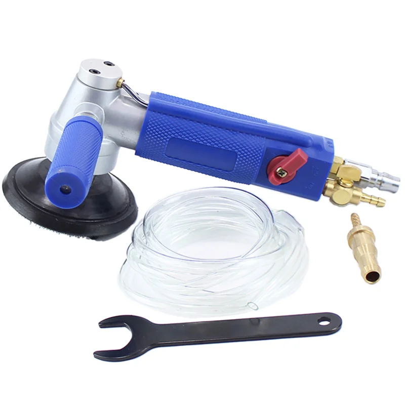 

3 Inch Water Injection Pneumatic Water Mill Professional Pneumatic Water Sander Air Wet Polishing Machine