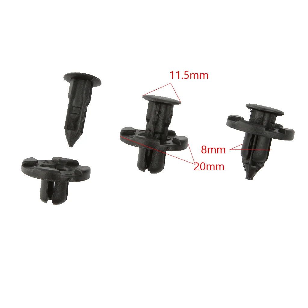 30 Pieces Car Door Trim Panel  Retainer Clips For Nissan 01553-09321