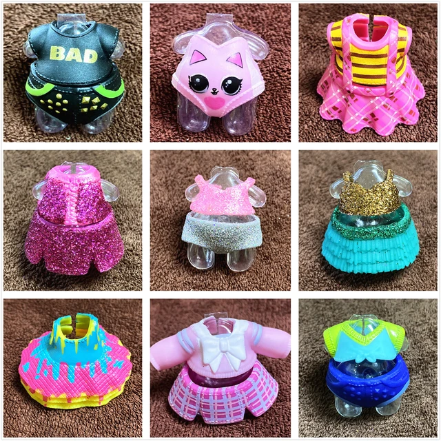 Traje de ropa de vestido Original para LOLs, muñecas de Hermana Grande, vestidos de unicornio, traje de muñeca juguete niñas, regalo de cumpleaños, 1 pieza, 8cm AliExpress