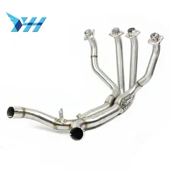 

Motorcycle Exhaust Muffler Slip on Full System Pipe Modified Front Pipe Tube Header Link Stainess Steel Pipe For Kawasaki Z1000
