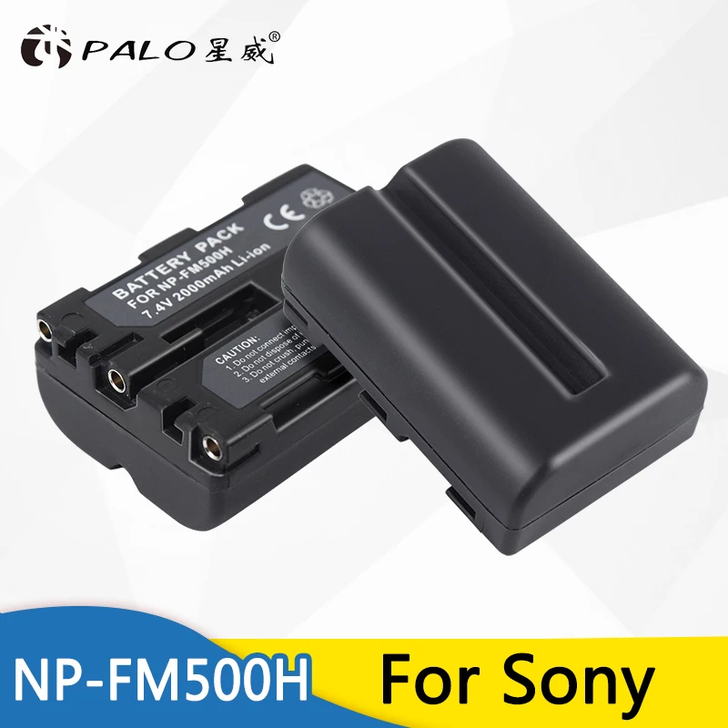 Аккумуляторная батарея для фотоаппарата 7 4 В 2000 мАч 2 шт. цифровая SONY a200 a200k a200w a300