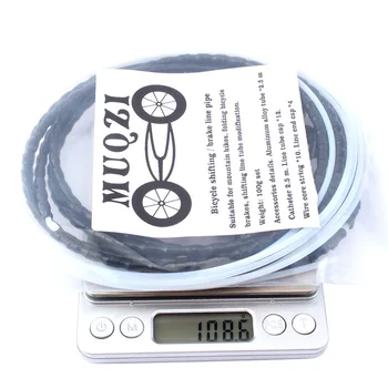 

Bicycle Brake Derailleur Cable Housing Road Bike Braided Hose Line Wire Tube New