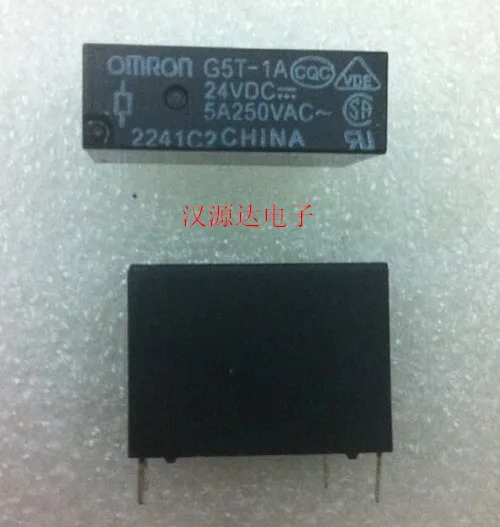10 шт./лот G5T-1A-24V DC24V 24V relay SOP-4 pin 100% новые и оригинальные | Электроника