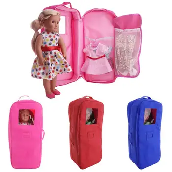 

None Portable Carry Bag Outgoing Packet for 18 Inches Girl Doll Accessories