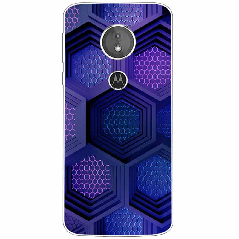 Animal Design TPU Soft Silicone Clear Case for Motorola Moto G6 Series