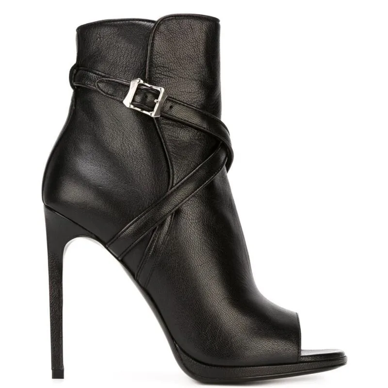 BBZAI/ стиль; обувь высокого качества в европейском и американском стиле; большие размеры красивые женские ботинки на тонком каблуке 12 см обувь для сцены; размеры 34-44, 45