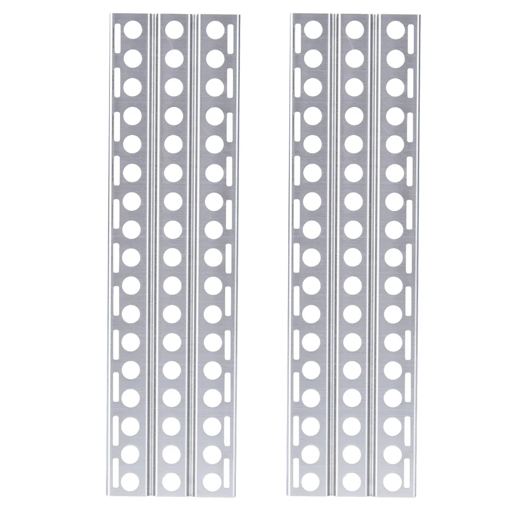 Puseky 1 пара алюминиевая RC 1/10 шкала металлическая доска для катания на песке пластина для SCX10 гусеничная машина песочные лестницы