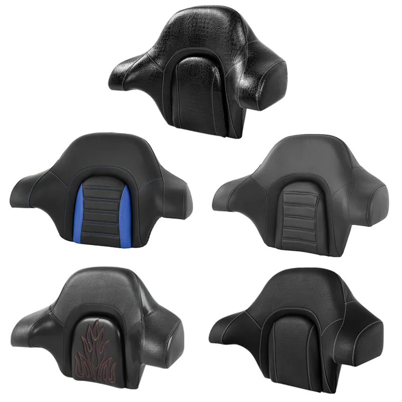 

Motorcycle King Chopped Pack Trunk Backrest Pad For Harley Tour Pak Road King Street Glide Road Glide 2014-2020