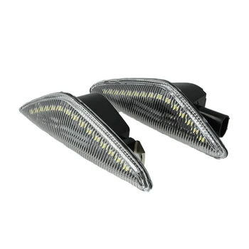 

CARALL LN0683Y Kit arrow Side Led Side Marker light transparent orange lens for BMW X5 E70 X3 F25 X6 e71 E46 OEM 631