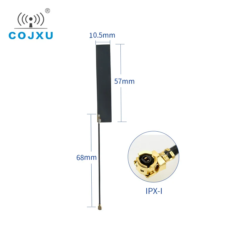 

10pcs/lot 433MHz Wifi Antenna FPC IPX High Gain 2.5dBi Omnidirectional IPEX Antenna COJXU TX433-FPC-5711
