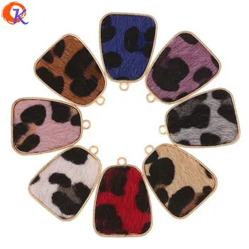 

Cordial Design 50Pcs 21*29MM Jewelry Accessories/Earring Parts/Leopard Print Effect/Drop Shape/DIY/Hand Made/Earring Findings