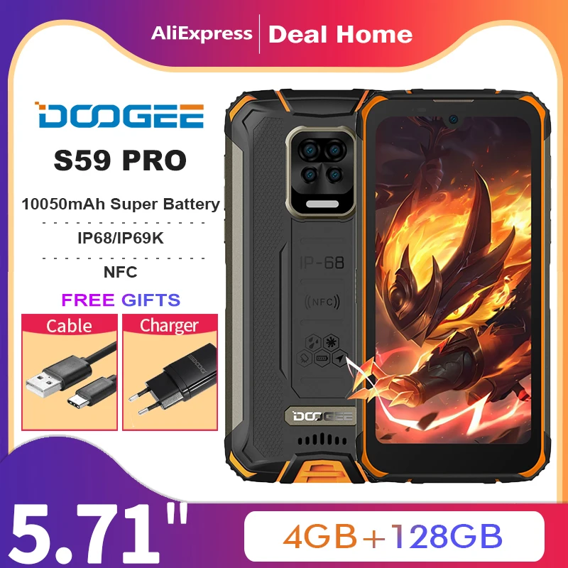 Смартфон Doogee S59 Pro 4 128gb Купить