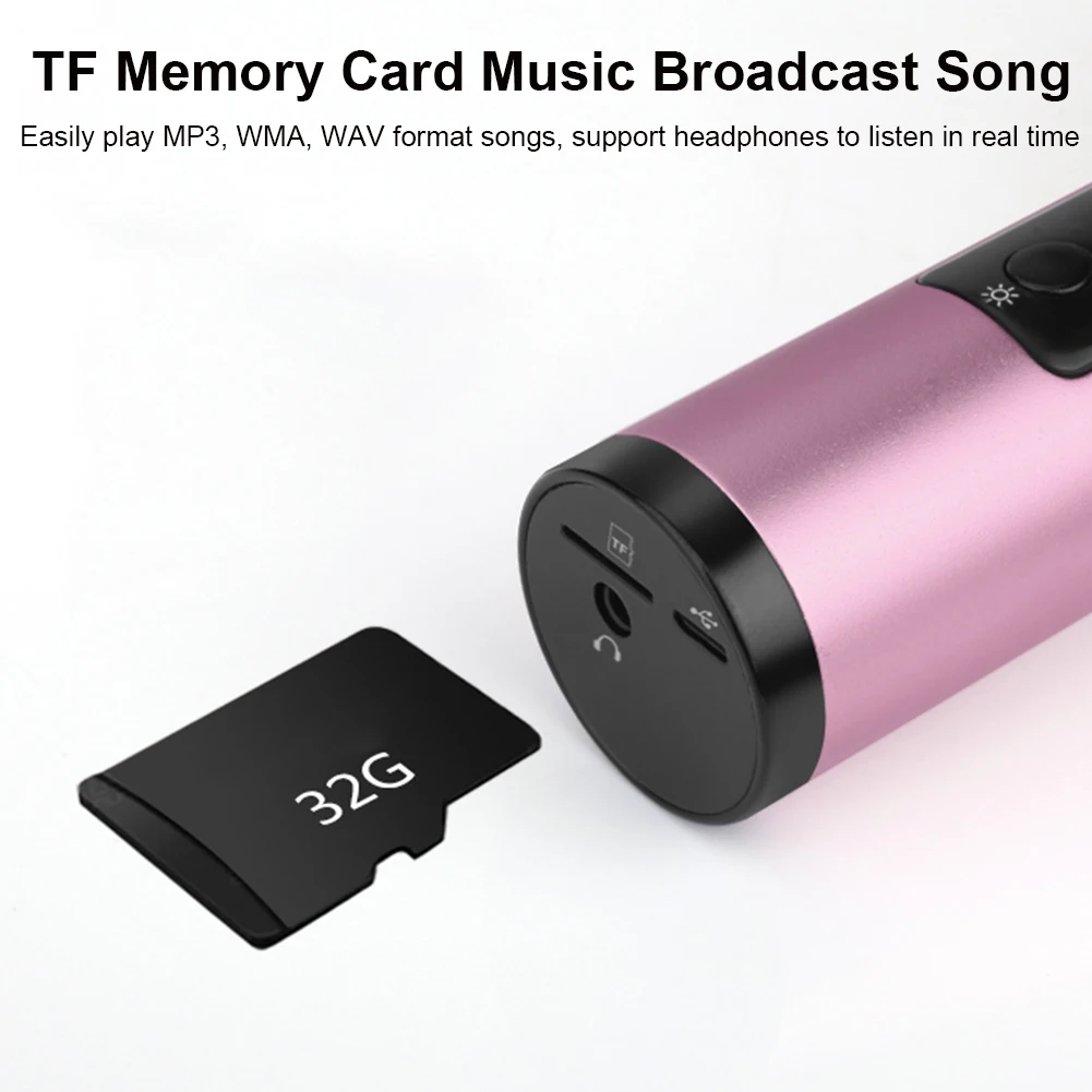 K7 караоке микрофон беспроводной Bluetooth динамик Многофункциональный портативный умный микрофон ручной микрофон Запись микрофон
