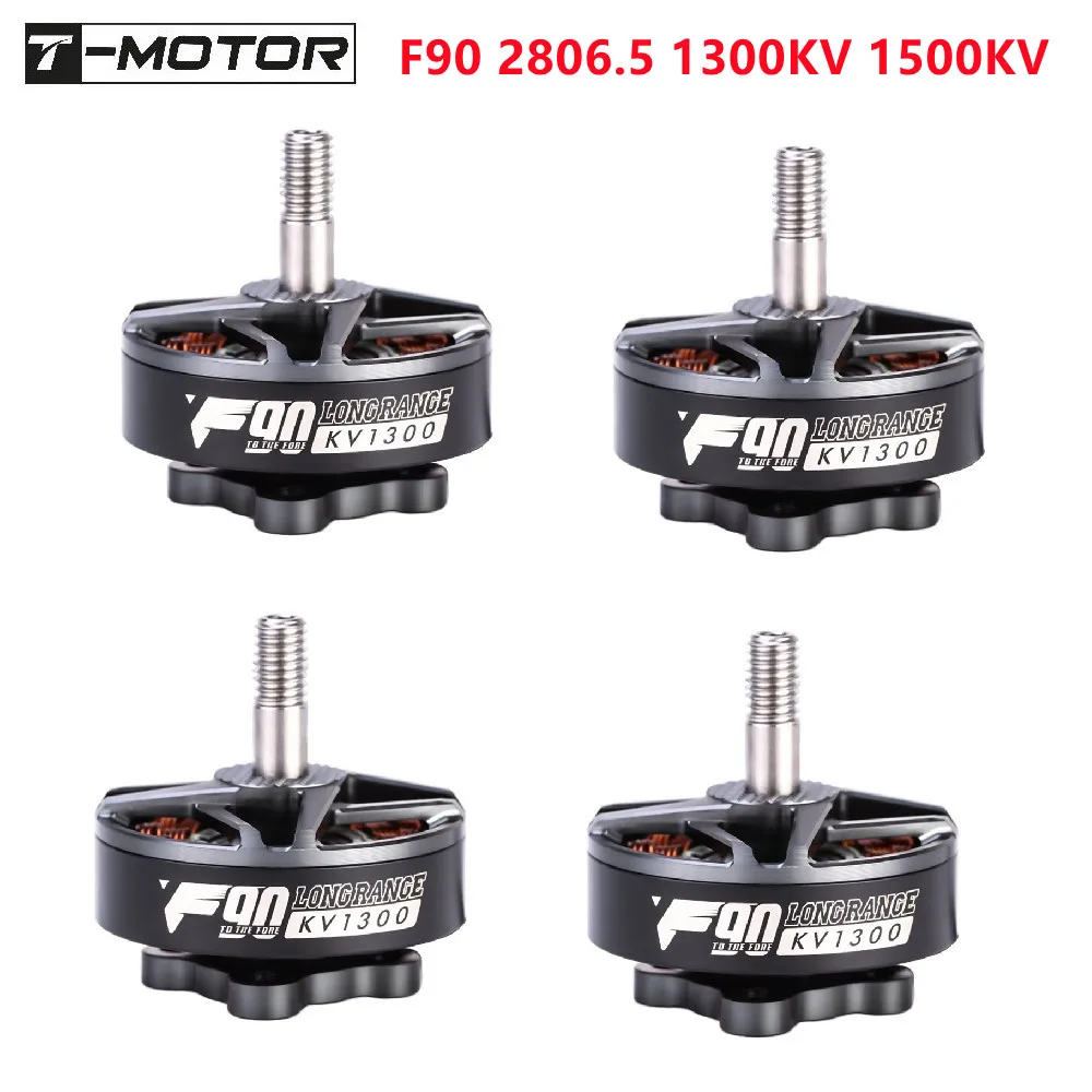 

T-MOTOR F90 2806.5 1300KV 1500KV 5~6S Long Range Brushless Motor for FPV RC Racing Freestyle 5/6/7inch Long Range Drones