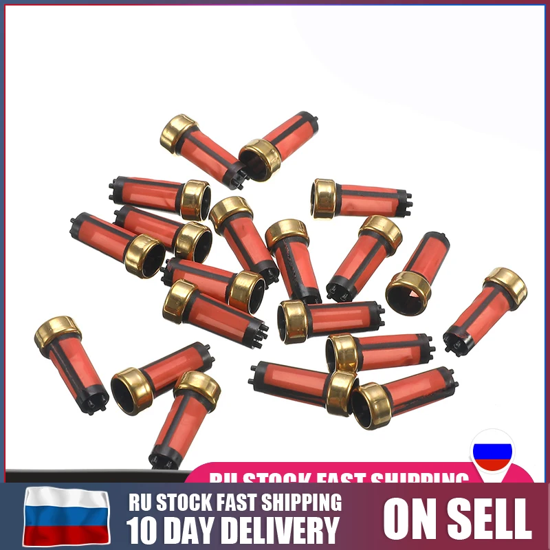 20 шт. OEM MD619962 автомобильный бензиновый топливный инжектор микро фильтр подходит