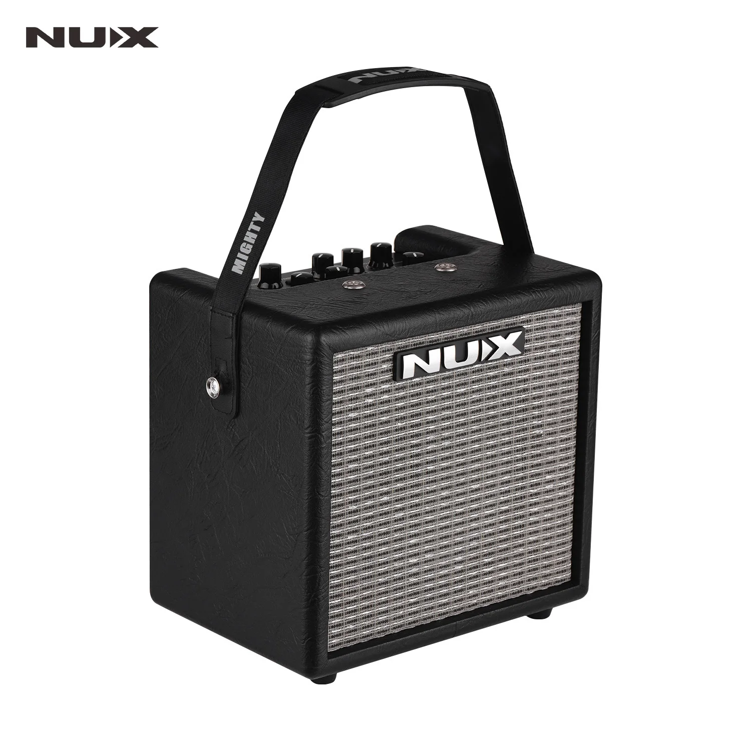 NUX Mighty 8 BT Портативный 8 Вт Электрический гитарный усилитель в форме Куба встроенный 6,5 дюймовый динамик с гитарным входом