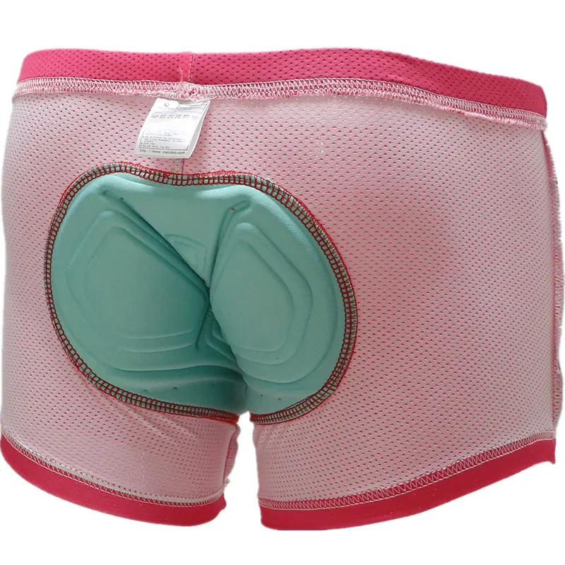 Women's Cycling Underwear Pro 3D Gel Padded Shockproof Black Bicycle