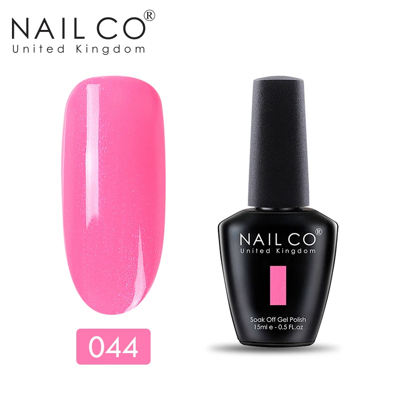 NAILCO замочить УФ-гель для ногтей вылечивается с светодиодный лампой Блеск Гель-лак для ногтей lakiery hybrydowe гель для ногтей 15 мл Лак гибрид - Цвет: 11044