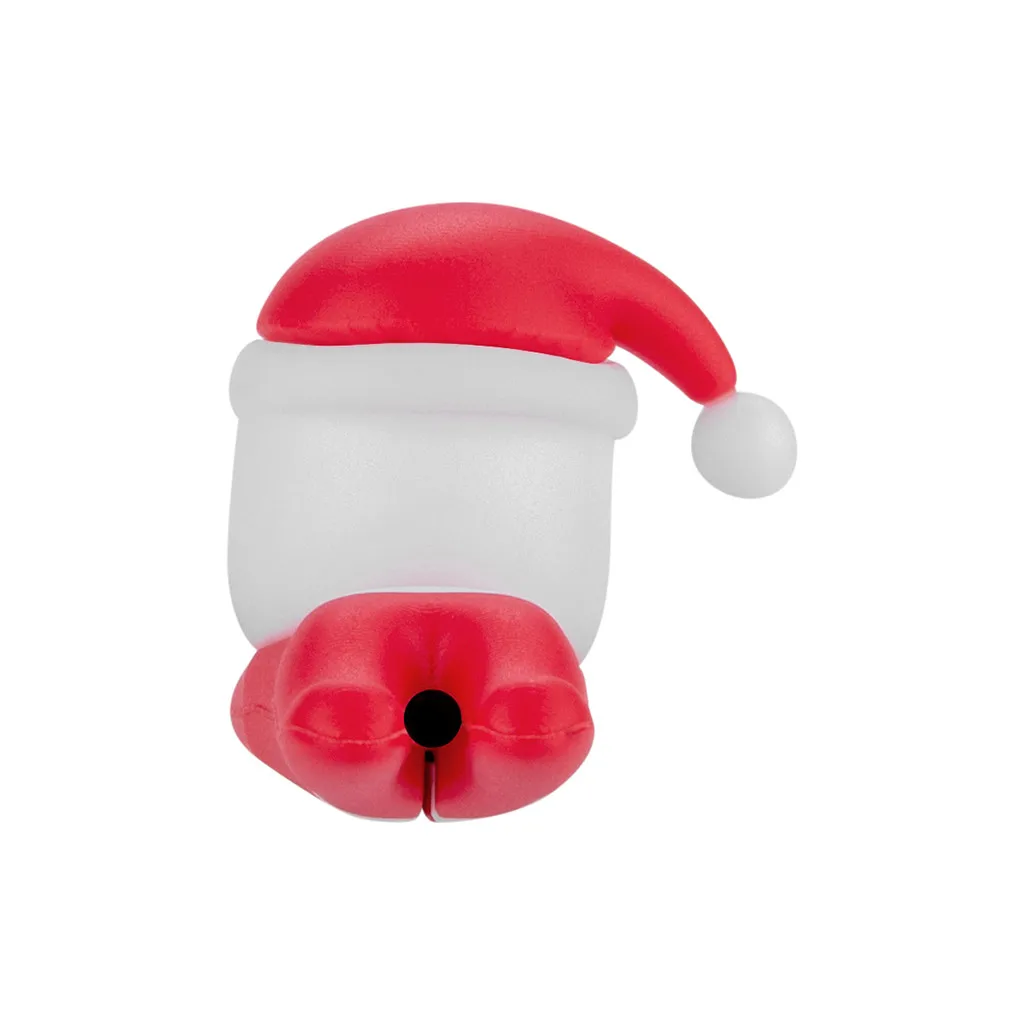 Рождественский милый мобильный в виде животного телефонный кабель защитный чехол-шнур защитный аксессуар для хранения USB кабель Настольный кабель для передачи данных