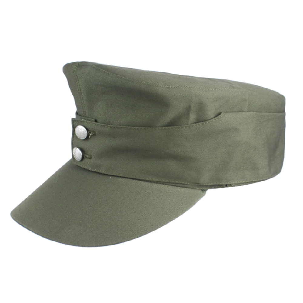 

WWII WW2 GERMAN ARMY EM SUMMER PANZER M43 FIELD COTTON CAP HAT IN SIZES