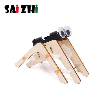 

Saizhi Spider Robot Toys DIY Assemble Intelligent Electric Robot Toy Kids Educational Toys Kit Assembling Building Puzzle Toys