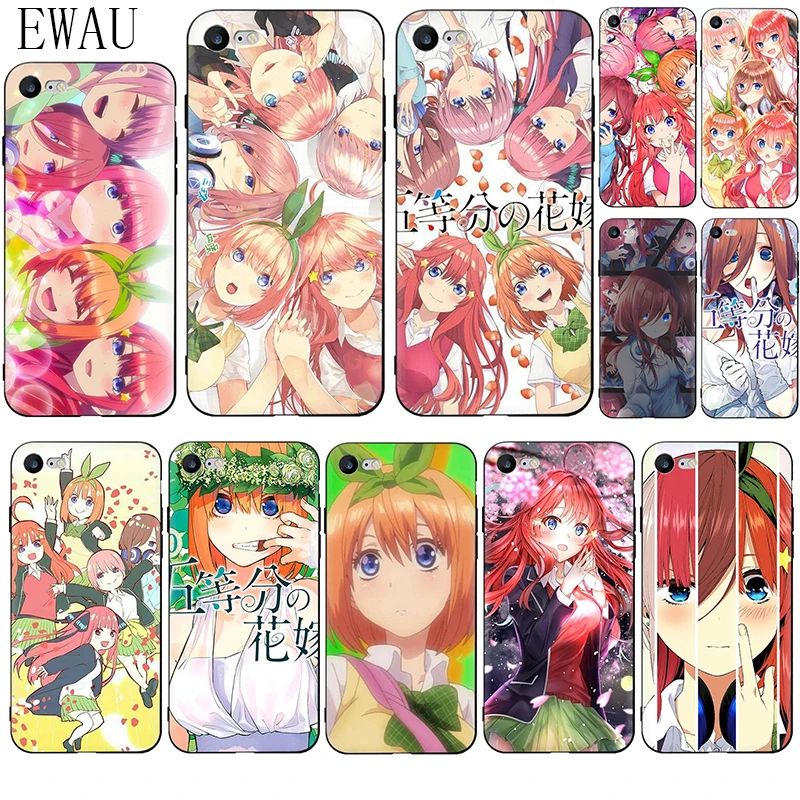 Мягкий силиконовый чехол для телефона EWAU The quintessence Quintuplets iphone 12 Mini X XR XS 11 Pro Max SE 2020 5
