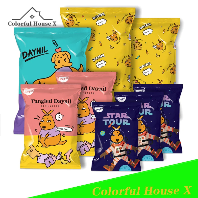 

5pcs PA+PE Vacuum Storage Compression Bag Household Quilt Clothes High-Capacity Large Opening Sealed Bag Save Space Four Colors