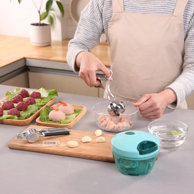 Convenient Kitchen Meatball Maker Stainless Steel Meatball Clip Fish Ball Rice Ball Making Mold Tool Kitchen Accessories